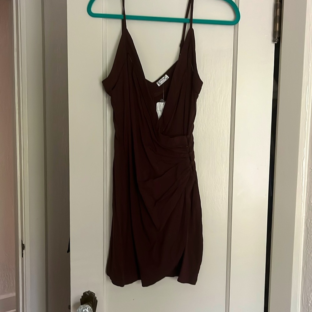 NTW Free People Mini Wrap Dress